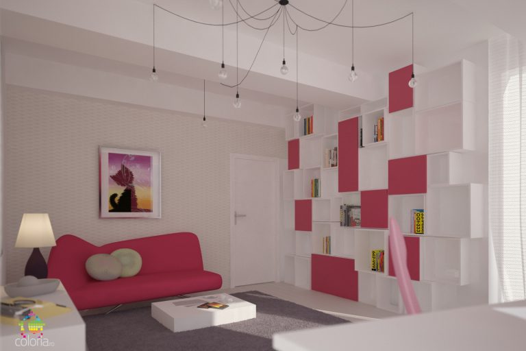 Design Interior - Dormitor tineri